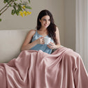 Egyptian Cotton - Twin Blanket - Rose