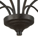 Warwick - 6 Light Chandelier - Matte Black - Uttermost - Chandeliers- Elite Enclave Home