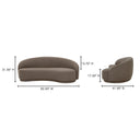 Excelsior - Sofa - Gray - Moe's Home Collection - Stationary Sofas - Elite Enclave Home