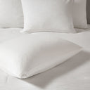 Hanae - Blend Yarn Dyed 3 Piece Comforter Set - White