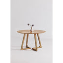 Godenza - Round Dining Table - Light Brown - Moe's Home Collection - Dining Tables - Elite Enclave Home