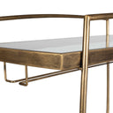 Scarritt - Bar Cart - Antique Brass