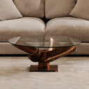 Archimedes - Aluminum Coffee Table - Brown - Moe's Home Collection - Coffee Tables - Elite Enclave Home
