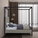 James - Bed - Meridian Furniture - Canopy Beds - Elite Enclave Home