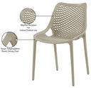Mykonos - Outdoor Patio Dining Chair (Set of 2) - Meridian Furniture - Chair Sets- Elite Enclave Home