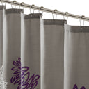 Maible - Printed Floral Shower Curtain - Purple - Madison Park Essentials - Shower Curtains - Elite Enclave Home