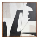 Nostalgia - Framed Painting Warm Palette - White / Dark Gray - Moe's Home Collection - Framed Prints - Elite Enclave Home