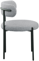 Beacon - Boucle Fabric Dining Chair (Set of 2) - Meridian Furniture - Chair Sets - Elite Enclave Home