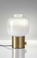 Mod Pod Glass Table Lamp - Brass