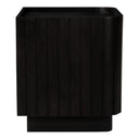 Povera - Nightstand - Black - Moe's Home Collection - Accent Nightstands - Elite Enclave Home