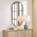 Torrado - Oval Mirror - Brass