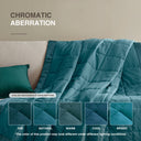 Windom - King All Season Hypoallergenic Blanket With 3M Scotchgard - Teal