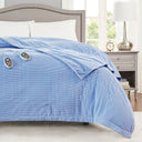 Electric Micro Fleece - King Heated Blanket - Blue