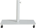 Fiji - Aluminum Patio Umbrella With Square White Base