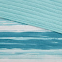 Marina - 6 Piece Quilted Coverlet Set - Aqua