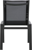 Nizuc - Outdoor Patio Dining Chair With Gray Frame (Set of 2)