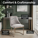 Bryce - Dining Chair (Set of 2) - Cream - Madison Park - Chair Sets - Elite Enclave Home