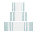 Spa - 27" x 45"Reversible Bath Rug - Aqua - Madison Park - Bath Rugs & Mats - Elite Enclave Home