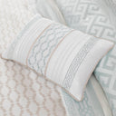 Bennett - Queen Piece Comforter (Set of 7) - Aqua