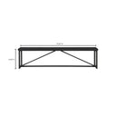 Sierra - Bench - Black - Moe's Home Collection - Dining Benches - Elite Enclave Home