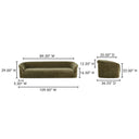 Thora - Sofa - Green - Moe's Home Collection - Stationary Sofas - Elite Enclave Home