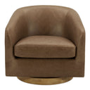 Oscy - Swivel Chair - Tan - Moe's Home Collection - Swivel Chairs - Elite Enclave Home
