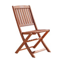 Folding Chairs (Set of 2) - Brown