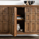 Willmark - 6 Door Iron Leg Sideboard - Classic Home - Sideboards- Elite Enclave Home