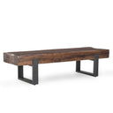 Duarte - 58" Bench - Reclaimed Brown - Classic Home - Accent Benches - Elite Enclave Home