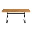 Profecto - Desk - Natural - Moe's Home Collection - Writing Desks - Elite Enclave Home