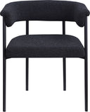 Malin - Boucle Dining Chair (Set of 2) - Meridian Furniture - Chair Sets - Elite Enclave Home