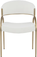 Privet - Dining Chair (Set of 2) - Gold Base - Meridian Furniture - Chair Sets - Elite Enclave Home