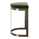 Ivanna - Brass Counter Stool - Moss - Uttermost - Counter Height (24"-27")- Elite Enclave Home