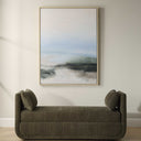 Crossing Paths - Coastal Landscape Painting - Black / Blue / Gray / White - Uttermost - Canvas Art - Elite Enclave Home