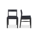 Owing - Dining Chair Chair (Set of 2) - Black - Moe's Home Collection - Chair Sets - Elite Enclave Home