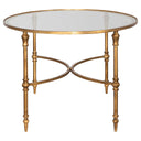 Vitya - Glass Coffee Table - Gold