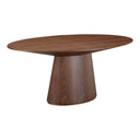 Otago - Oval Dining Table - Natural Walnut - Moe's Home Collection - Dining Tables - Elite Enclave Home