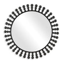 Aziel - Round Mirror - Black