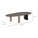Nicko - Coffee Table - Brown - Moe's Home Collection - Coffee Tables - Elite Enclave Home