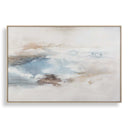 Chasing Blue - Coastal Canvas Art - Blue / Brown / Gray / White - Uttermost - Canvas Art - Elite Enclave Home