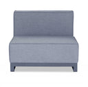 Coating Metal Outdoor Modular With Gray Cushion - Gray