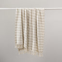 Sari - Throw 50 x 70 - Natural / Ivory - Classic Home - Throws - Elite Enclave Home