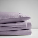 600 Thread Count - Cooling Cotton Blend 4 Piece Full Sheet Set - Purple