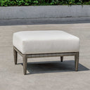 Borneo - Cushion Outdoor Ottoman - White - Uttermost - Ottomans - Elite Enclave Home