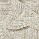Tuscany - Oversized Quilted Throw - Cream - Madison Park - Throws - Elite Enclave Home
