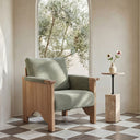 Bauer - Accent Chair - Sage Green / Light Brown - Moe's Home Collection - Accent Chairs - Elite Enclave Home