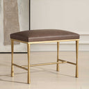 Reform - Small Bench - Gold - Uttermost - Accent Benches- Elite Enclave Home