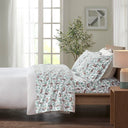 Cozy Flannel - Queen Printed Sheet Set - Multi Sloth