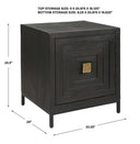 Aiken - Geometric Cabinet / End Table
