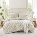 Lily - Full/Queen 3 Piece Comforter Set - Ivory - Intelligent Design - Comforters & Sets - Elite Enclave Home